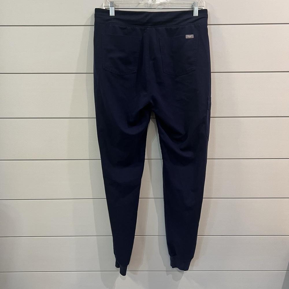 FIGS Zamora Jogger Scrub Pants Navy Blue Womens Medium W18SW2005t Technical Col. - Picture 4 of 8